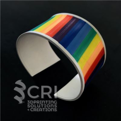 Bracciale Rainbow in stampa 3d